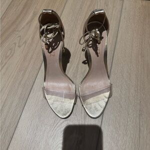 Schutz Gold Women's Heels (size 5)